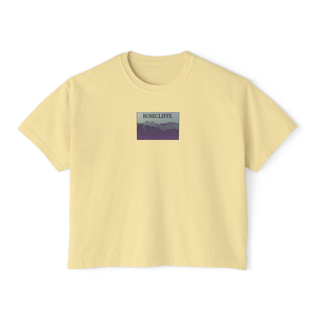 Rosecliffe Mountains Graphic Tee | Boxy Tee
