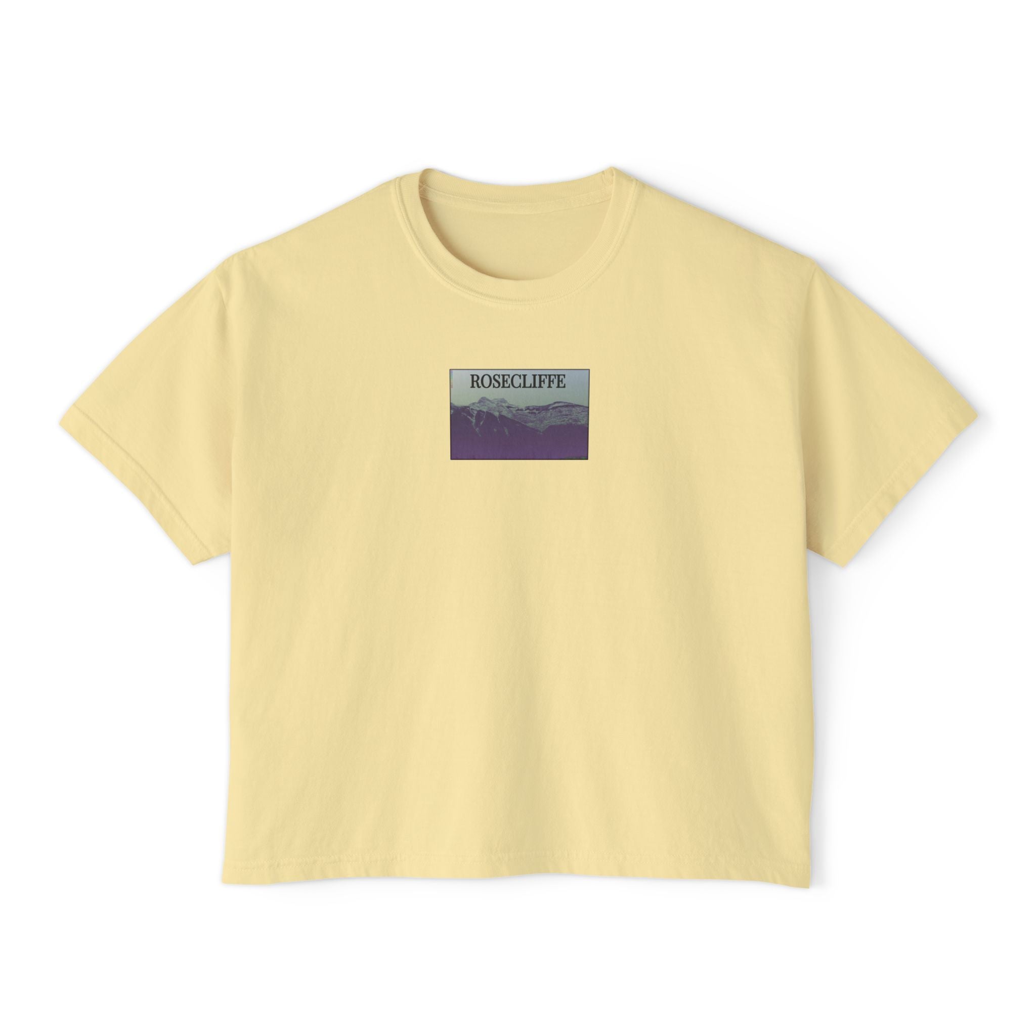 Rosecliffe Mountains Graphic Tee | Boxy Tee