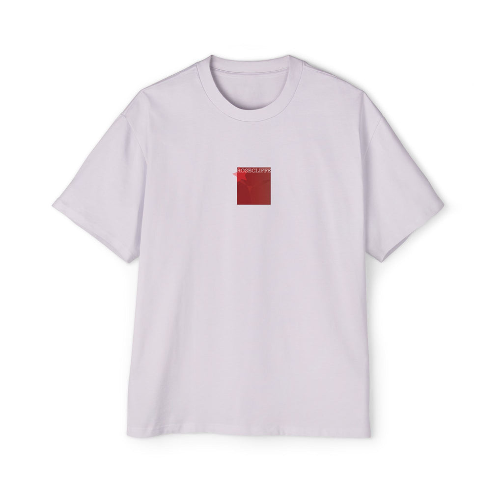 Rosecliffe Men's Graphic Tee Size Off-White Beige Crew Neck Short Sleeve