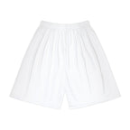 Rosecliffe Basic White Sports Shorts
