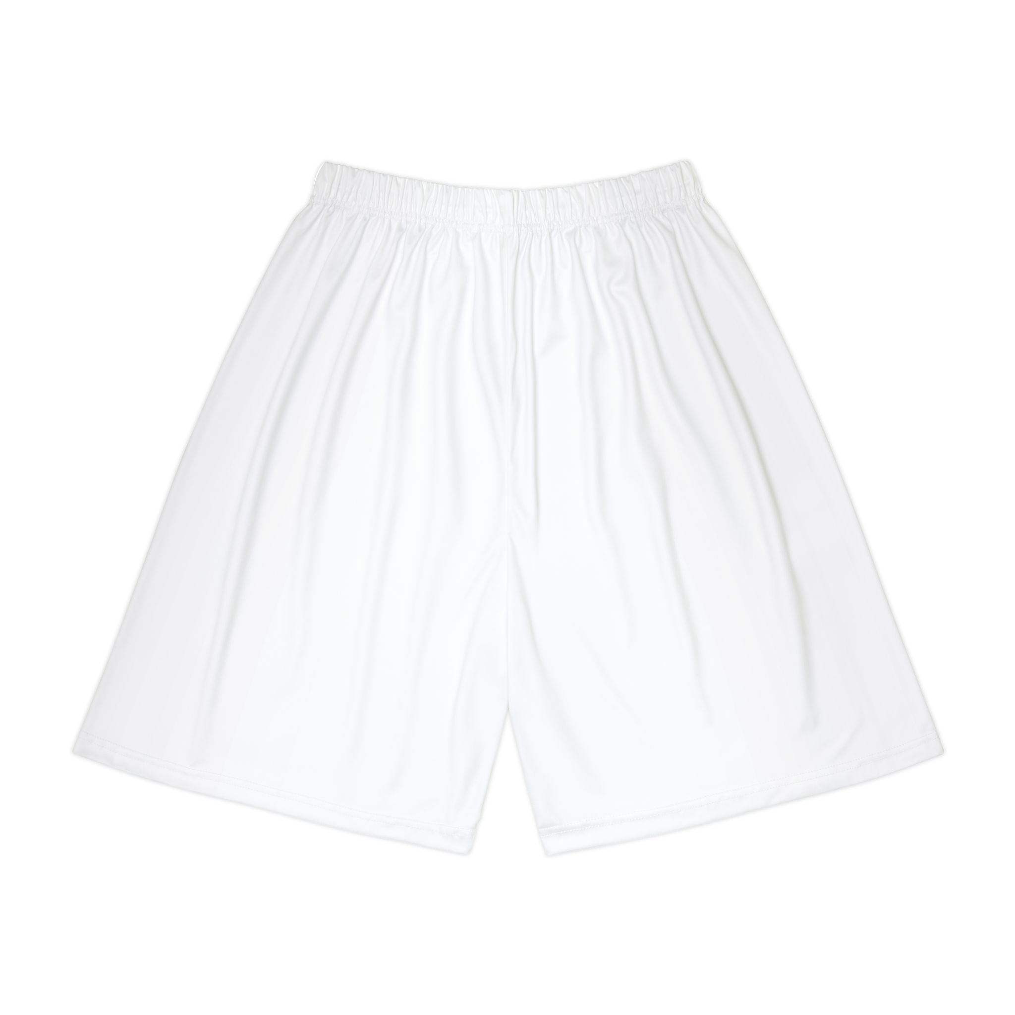 Rosecliffe Basic White Sports Shorts