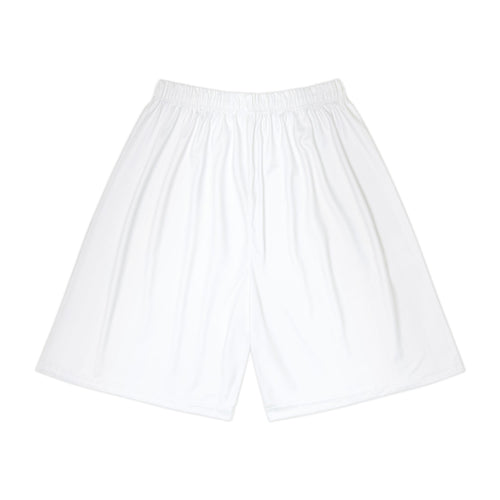 Rosecliffe Basic White Sports Shorts