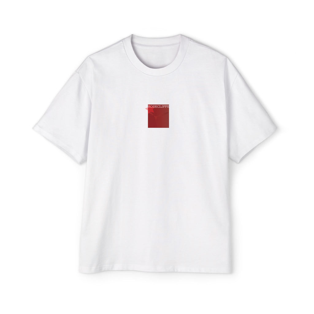 Rosecliffe Men's Graphic Tee Size Off-White Beige Crew Neck Short Sleeve