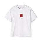 Rosecliffe Men's Graphic Tee Size Off-White Beige Crew Neck Short Sleeve