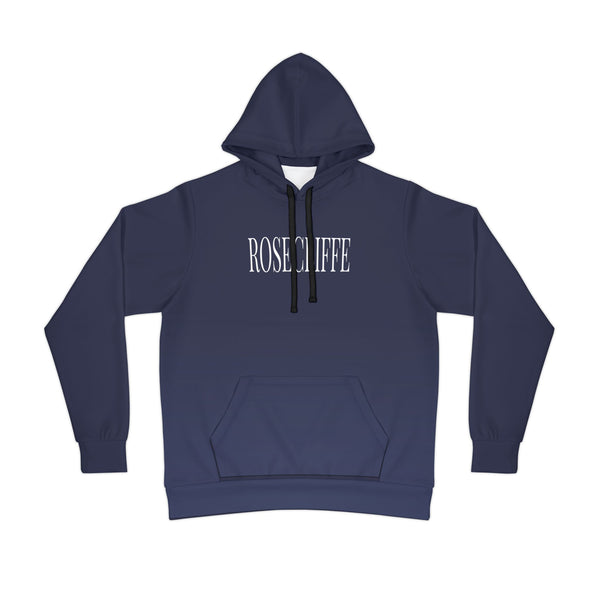 Roseciffe Sweat à capuche unisexe bleu marine Streetwear