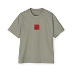 Rosecliffe Men's Graphic Tee Size Off-White Beige Crew Neck Short Sleeve
