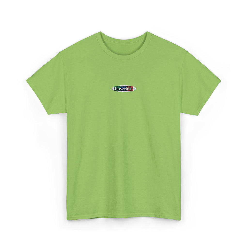 Rosecliffe Men's Graphic Tee Olive Streetwear Casual T-Shirt Short Sleeve
