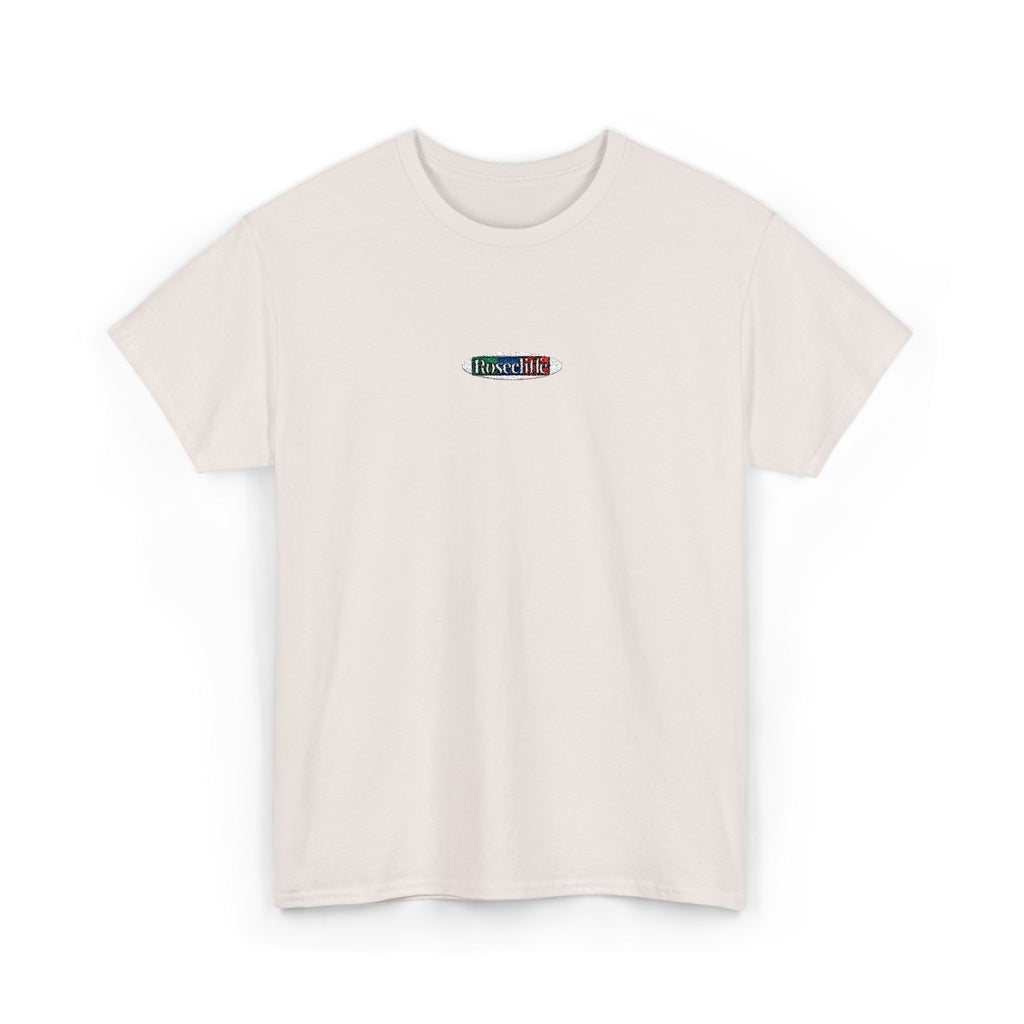 Rosecliffe Men's Graphic Tee Olive Streetwear Casual T-Shirt Short Sleeve
