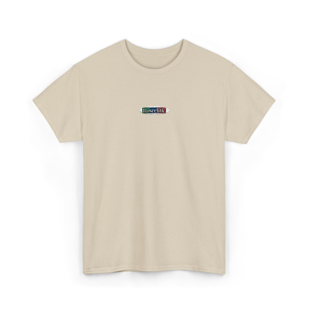 Rosecliffe Men's Graphic Tee Olive Streetwear Casual T-Shirt Short Sleeve