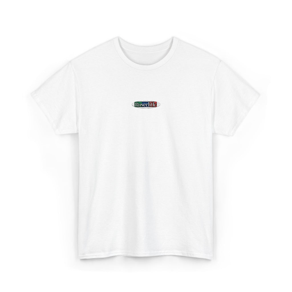 Rosecliffe Men's Graphic Tee Olive Streetwear Casual T-Shirt Short Sleeve