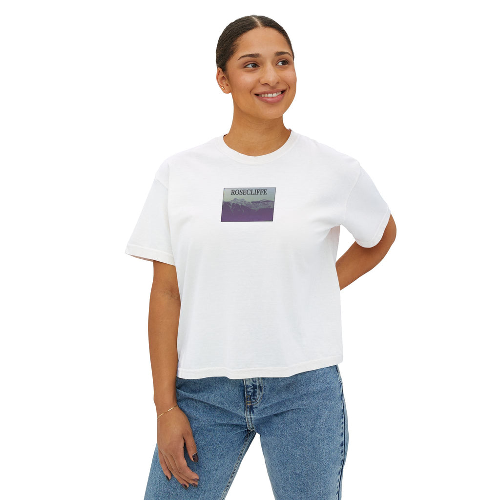 Rosecliffe Mountains Graphic Tee | Boxy Tee