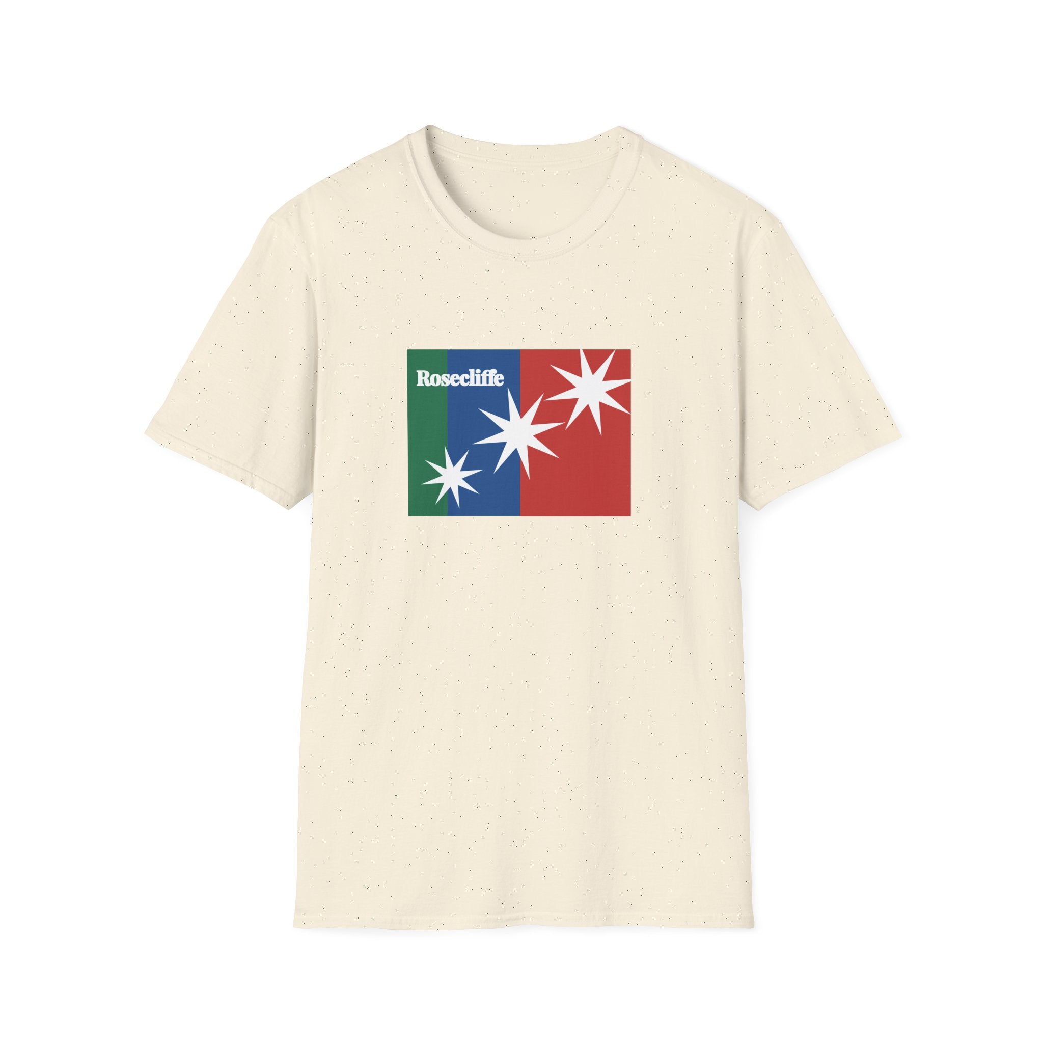 Rosecliffe Graphic T-Shirt - Sand/Beige Retro Streetwear Men's Tee