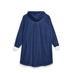 Rosecliffe Navy Cozy Wearable Blanket