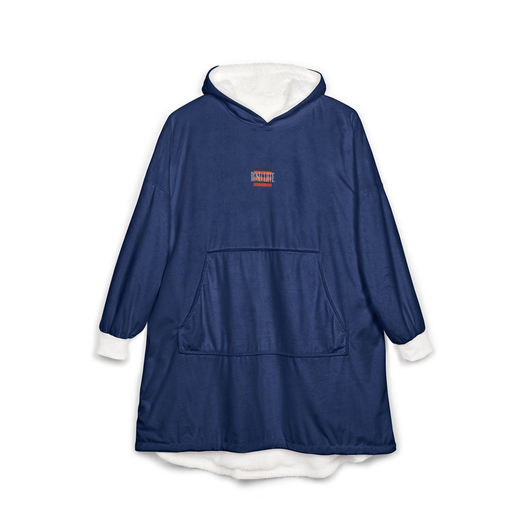Rosecliffe Navy Cozy Wearable Blanket