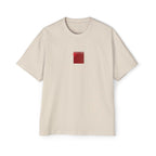 Rosecliffe Men's Graphic Tee Size Off-White Beige Crew Neck Short Sleeve