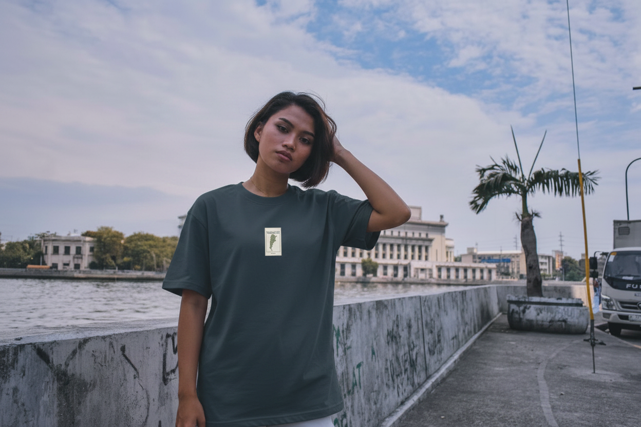 Rosecliffe Tee - Model Right, No Pink Jacket